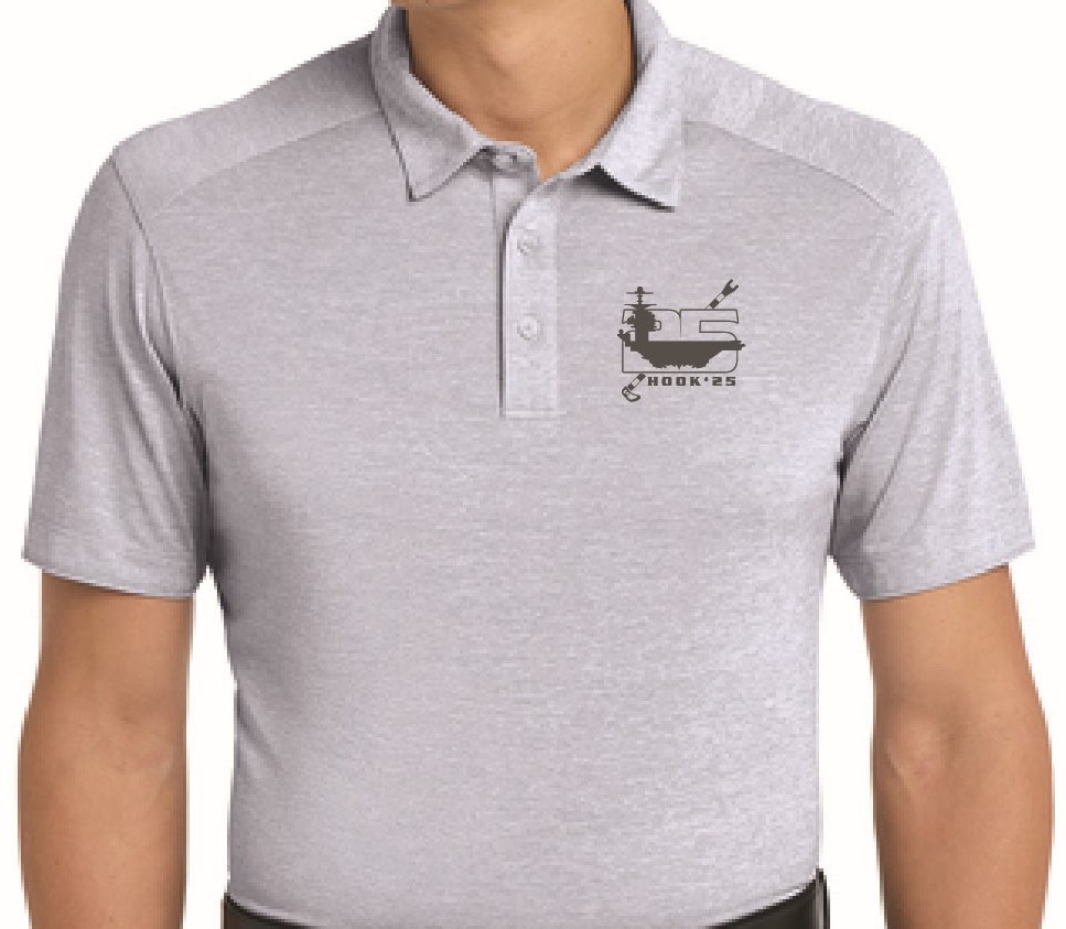 Tailhook Association Ship's Store: Hook 25 Men's Polo