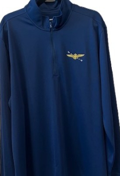Pullover Pilot 1/4Zip Navy PortAuthority Micro-Mesh