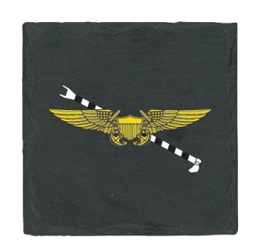 NFO Wings & Hook Slate Coaster Set of 4