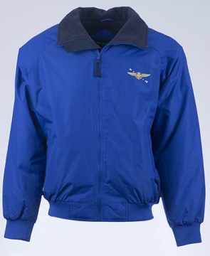 Port Authority Royal Blue Pilot Wings and Hook Jacket